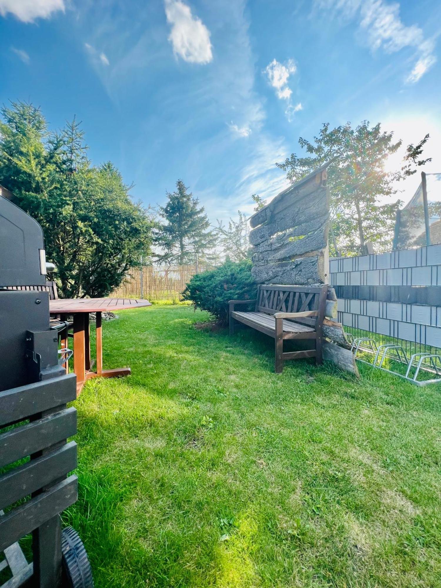 Kleines Ferienzimmer Uckermark Casekow Exterior foto